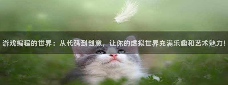 沐鸣2代理注册：游戏编程的世界：从代码到创意，让你的虚拟世界充满乐趣和艺术魅力!
